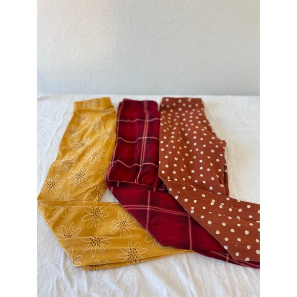 3-Pair Teen Leggings Bundle – Size 10/12 - Picture 1 of 5
